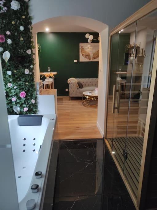 Sauna, Jacuzzi, Terrasse Et Parking Rouen Esterno foto